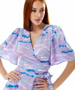 Liquorish Mini Abstract Zebra Print Wrap Dress In Lilac -Liquorish Sales Store 0202426da6dd4ab3ba7f03d04049a700 scaled