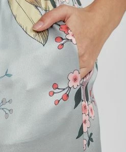 Liquorish Wide Leg Trousers in Bird Print Co-Ord - Multicolour -Liquorish Sales Store 05c60ffcf3a14c68948085a636eaf67f