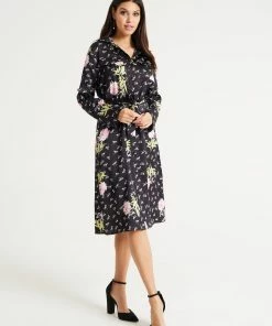 Liquorish Pink Floral Print Shirt Dress in Black 12 Liquorish Pink Floral Print Shirt Dress in Black -Liquorish Sales Store 0c80dc328a394d76a1560ca5f5e42e11 scaled
