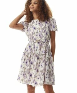 Liquorish Lilac Floral Mini Dress with Belt -Liquorish Sales Store 10d485467f7f46ff90e3cd2c4a96b0f4 scaled