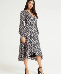 Liquorish Floral Foliage Print Midi Dress in Multicolour -Liquorish Sales Store 1bfbdc1edc0f4079934cb753d249b2fe scaled