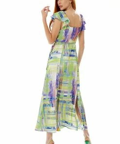 Liquorish abstract print maxi wrap dress in sage and purple - Green -Liquorish Sales Store 1e4863e91d1e4adc8a0cc6d3ca50b552 scaled