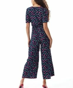 Liquorish Cherry Print Jumpsuit in Navy - Blue -Liquorish Sales Store 2335fb017fb840498b6f8a18f528fda5 scaled