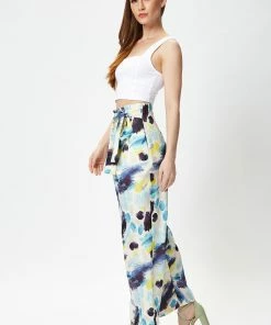 Liquorish Multicolour Abstract print trousers with matching tie waist -Liquorish Sales Store 2ab39d210caa4d0aa5c0617321f6e5f7 scaled