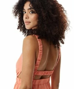 Liquorish Orange Midi Dress with Open Back and Elasticated Waist 11 Liquorish Orange Midi Dress with Open Back and Elasticated Waist -Liquorish Sales Store 3587dee94739412a823d64b497bd5b0c scaled
