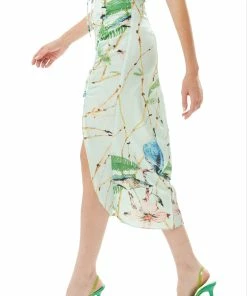 Liquorish Bird Print Midi Skirt in Mint Green -Liquorish Sales Store 3ac1b0c840b540c1a9ed79d3a98bc77f scaled