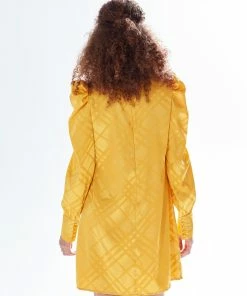 Liquorish check jacquard mini dress with high neck & puff sleeve detail in mustard 7 Liquorish check jacquard mini dress with high neck & puff sleeve detail in mustard -Liquorish Sales Store 3c76770571714affa37304d45d6f1239 scaled