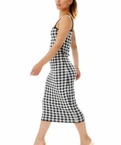 Liquorish Knitted Dress in Black and White Check - Black/White -Liquorish Sales Store 3ea511b34e7a486eb83c858469421212 scaled