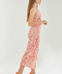 Liquorish Zebra Print Cami Dress in Orange and White -Liquorish Sales Store 465382468f114eaa9d71a75b43dc3c3c scaled