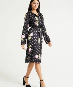 Liquorish Pink Floral Print Shirt Dress in Black 10 Liquorish Pink Floral Print Shirt Dress in Black -Liquorish Sales Store 4710dd92d8f346b187e3869ec78210d4 scaled