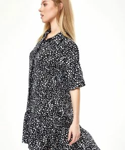 Liquorish Black and White Animal Print Mini Shirt Dress - Black/White 9 Liquorish Black and White Animal Print Mini Shirt Dress - Black/White -Liquorish Sales Store 546f6bf0dc6f4ee2b889090dacfcb187 scaled