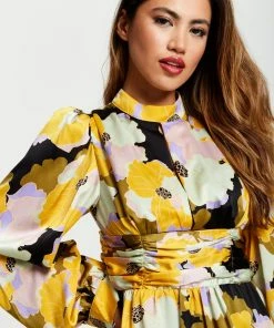 Liquorish Earth Tone Floral Print Mini Dress - Multicolour -Liquorish Sales Store 5639d1596aaa4a3d9b3d1861c86a0b37 scaled
