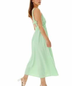 Liquorish Green Midi Dress with Open Back and Elasticated Waist 9 Liquorish Green Midi Dress with Open Back and Elasticated Waist -Liquorish Sales Store 5adf8a30fd464defb71bc515a1cc6f3c scaled