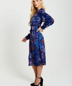 Liquorish Vivid Zebra Print Button up Midi Dress - Multicolour -Liquorish Sales Store 5f79abaebfea469d8d280a77e8df3560 scaled