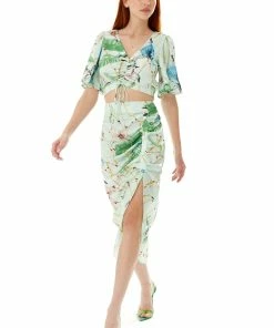 Liquorish Bird Print Midi Skirt in Mint Green -Liquorish Sales Store 5fb0f2b1cde446f3a27216949e89ed0a scaled