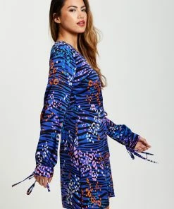Liquorish Vivid Zebra Print Mini Wrap Dress in Blue - Multicolour 11 Liquorish Vivid Zebra Print Mini Wrap Dress in Blue - Multicolour -Liquorish Sales Store 61bb037c92004a78b8729491faca49c5 scaled