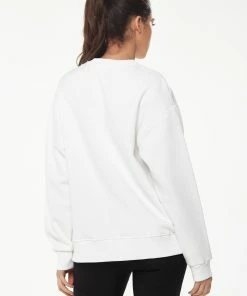Liquorish Sweatshirt with Malibu Print in White -Liquorish Sales Store 63be5640f6a540ebb0e8eeef7ed50632 scaled