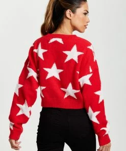 Liquorish Star Pattern Jumper in Red 13 Liquorish Star Pattern Jumper in Red -Liquorish Sales Store 6c52bbdf48fd4498af68f8e395c55a29 scaled