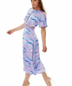 Liquorish Midi Abstract Zebra Print Dress with Mesh Detail in Lilac -Liquorish Sales Store 6f3bb88764374c8c8071cc4cc20d1b09 scaled