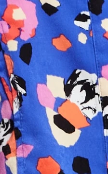 Liquorish Multicolour Abstract Dot Print Shirt - Blue 8 Liquorish Multicolour Abstract Dot Print Shirt - Blue - Image 6