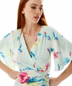 Liquorish Midi Wrap Dress With Floral Print in Mint Green -Liquorish Sales Store 82e48dcb354b49da842a1822fe2430c8 scaled