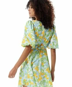 Liquorish Yellow Floral Summer Dress with Tie Waist - Multicolour -Liquorish Sales Store 885f793c55f0471baa532db5d8b41165 scaled