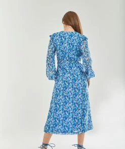 Liquorish Floral & Foil Print Midi Dress in Blue -Liquorish Sales Store 8e4fb9b75e114a1aac4100aa893c52b1 scaled