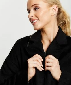 Liquorish Belted Longline Coat in Black -Liquorish Sales Store 8f9538db31af40fdbaa68f8ec4efd8cb scaled