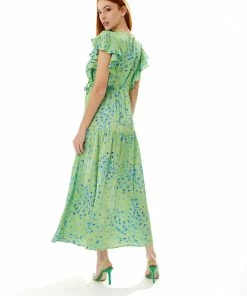 Liquorish animal print maxi wrap dress in sage - Green -Liquorish Sales Store ad81509608db40d2ac9a3ddb1a8492a3 scaled