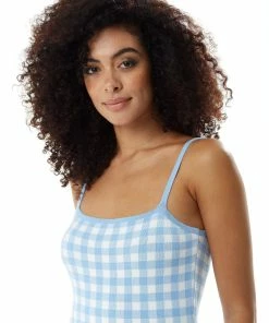 Liquorish Knitted Dress in Blue and White Check -Liquorish Sales Store aef5f63c20e8415baa83952a1629918b scaled