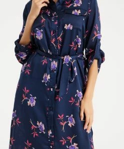 Liquorish Floral Print Shirt Dress in Navy 13 Liquorish Floral Print Shirt Dress in Navy -Liquorish Sales Store af15a1025cf54bef9ddc701ebd7b326d scaled