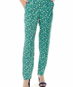Liquorish Stroke Print Trousers in Green -Liquorish Sales Store c6480c44d8a54157b0a69dcf205359b0 scaled