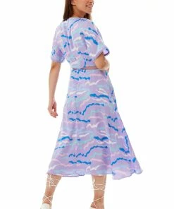 Liquorish Midi Abstract Zebra Print Dress with Mesh Detail in Lilac -Liquorish Sales Store c76b59ad8c5645f29fea5207226353a0 scaled