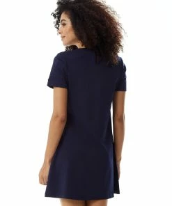 Liquorish Navy Mini Dress with Lace Collar -Liquorish Sales Store c8213429a8e9456b80f311952f6c162f scaled