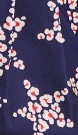 Liquorish Leopard Star Print Mini Dress with Collar and Twisted Front Detail in Navy - Blue/Navy 8 Liquorish Leopard Star Print Mini Dress with Collar and Twisted Front Detail in Navy - Blue/Navy - Image 6