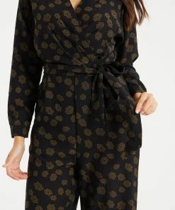 Liquorish Floral Jumpsuit in Black -Liquorish Sales Store e45cf04347af4aa3a0820a06680d15f1 scaled
