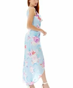 Liquorish floral print maxi wrap dress in blue -Liquorish Sales Store e7b8c5491caa446cbb9081e69aff43bb scaled